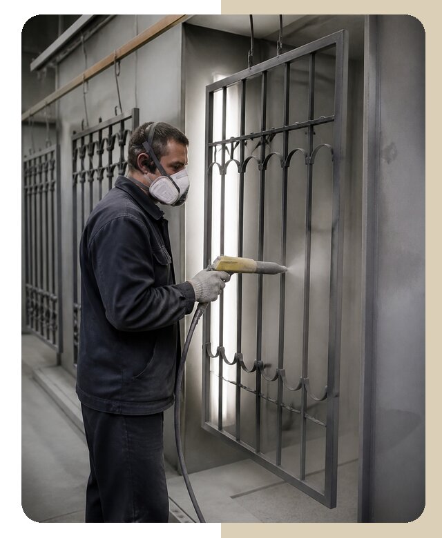 Порошковая покраска решёток в Иваново — цена от 4649 руб.